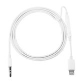 Cable de audio auxiliar de 8 pines a 3,5 mm MH021 de 1 m con control de línea, MH021
